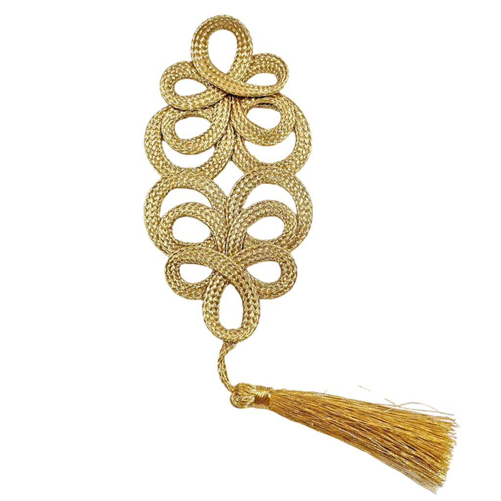 Eye-Catching Braided Flower Applique for Clothes Hat Sewing Patches DIY Scarf Wedding Dress Decors Accessories