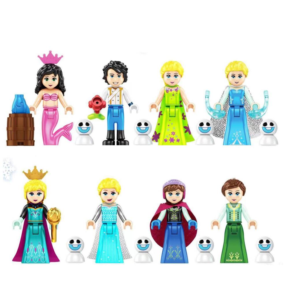 (Style G 24pcs) 24PCS Beauty and the Beast Minifigures Toys