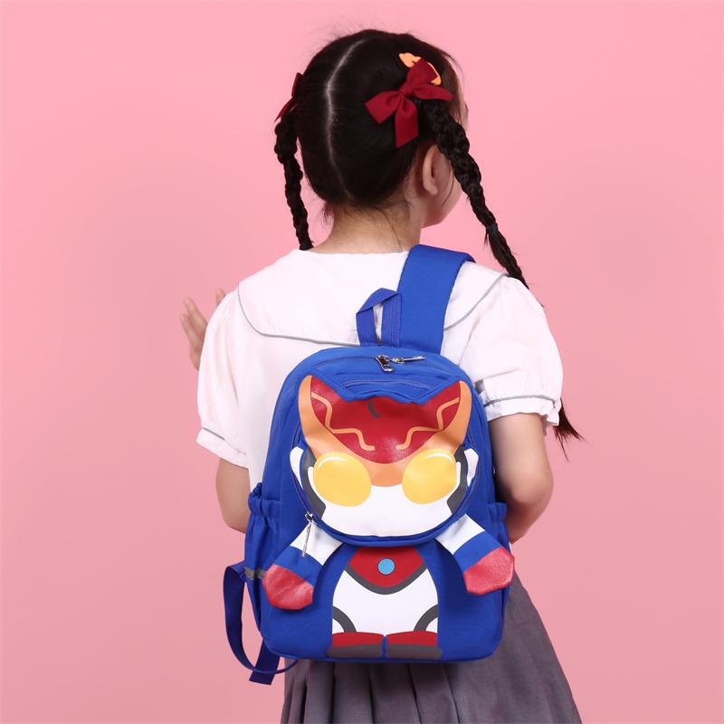 Children Durable Backpack Outdoor Large Capacity Backpack for Boys Girls Cartoon Kindergarten School Bag