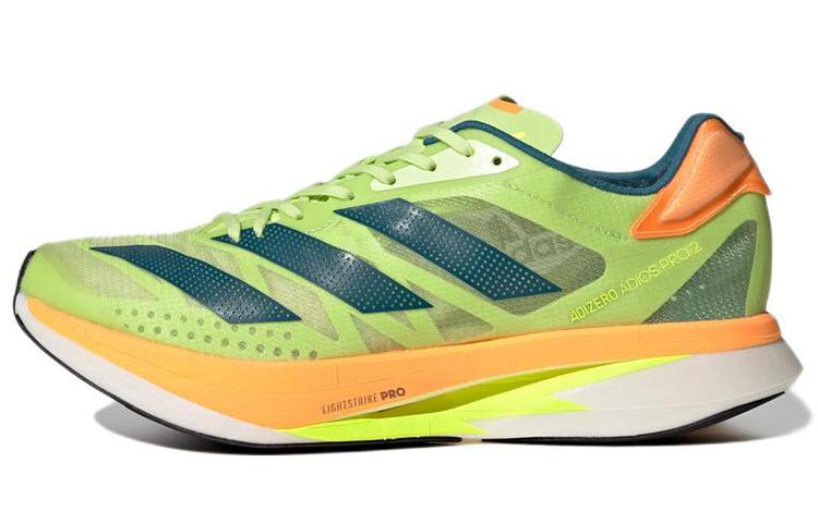 Adidas Adizero Adios Pro 2  Pulse Lime Flash Orange  GX3124 36