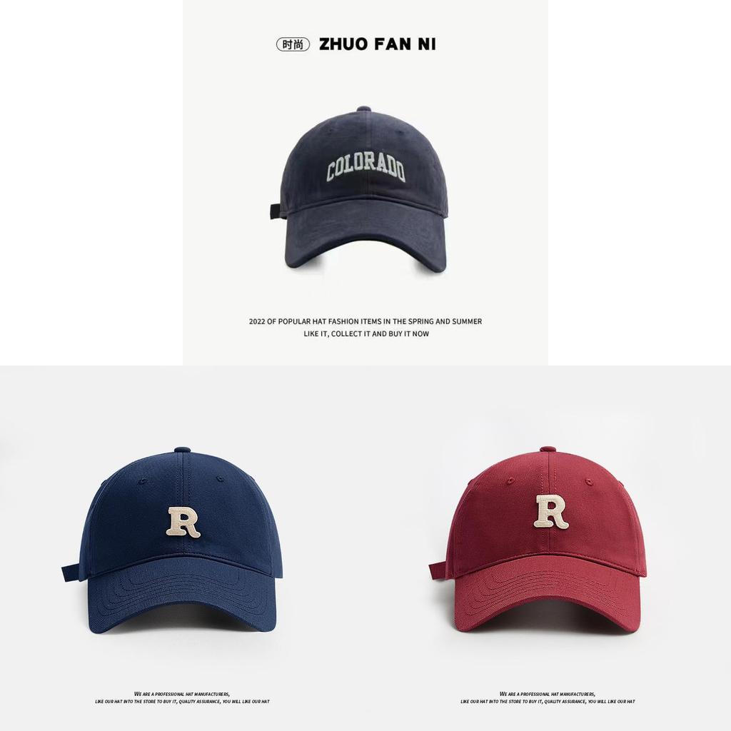 Baseball Cap Men Women Embroidered Letters Sun Protection Adjustable For Casual Wear