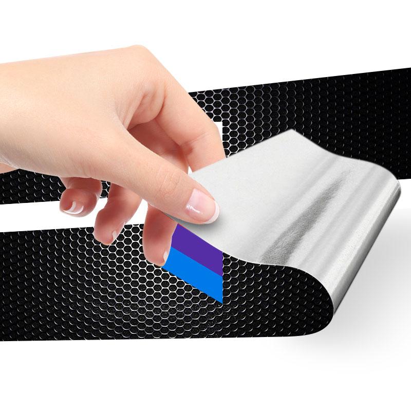 2 szt. Folia ochronna na słupek środkowy z logo samochodu Naklejka odporna na zarysowania Naklejka do BMW E60 E46 E39 E38 E90 E36 F30 E30 E31 E34 F10 F20 E87 E92 E91 X1 X5 X3 X6