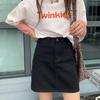 Women's High Waist Denim Skirt - 2026 Summer A-Line Petite, Slimming Fashion Fit, Versatile Hip-Hugging Style
