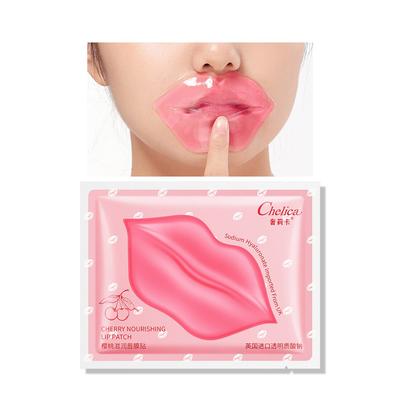 Maschera per labbra al collagene di ciliegia idratante e anti-secca per le rughe delle labbra. Cura e mantenimento delle labbra