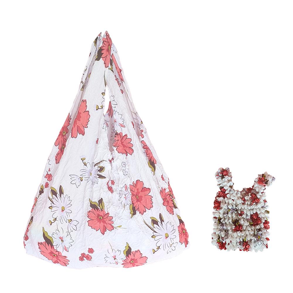 Miura Telescopic Pleated Handheld Bag - Hedgehog Design