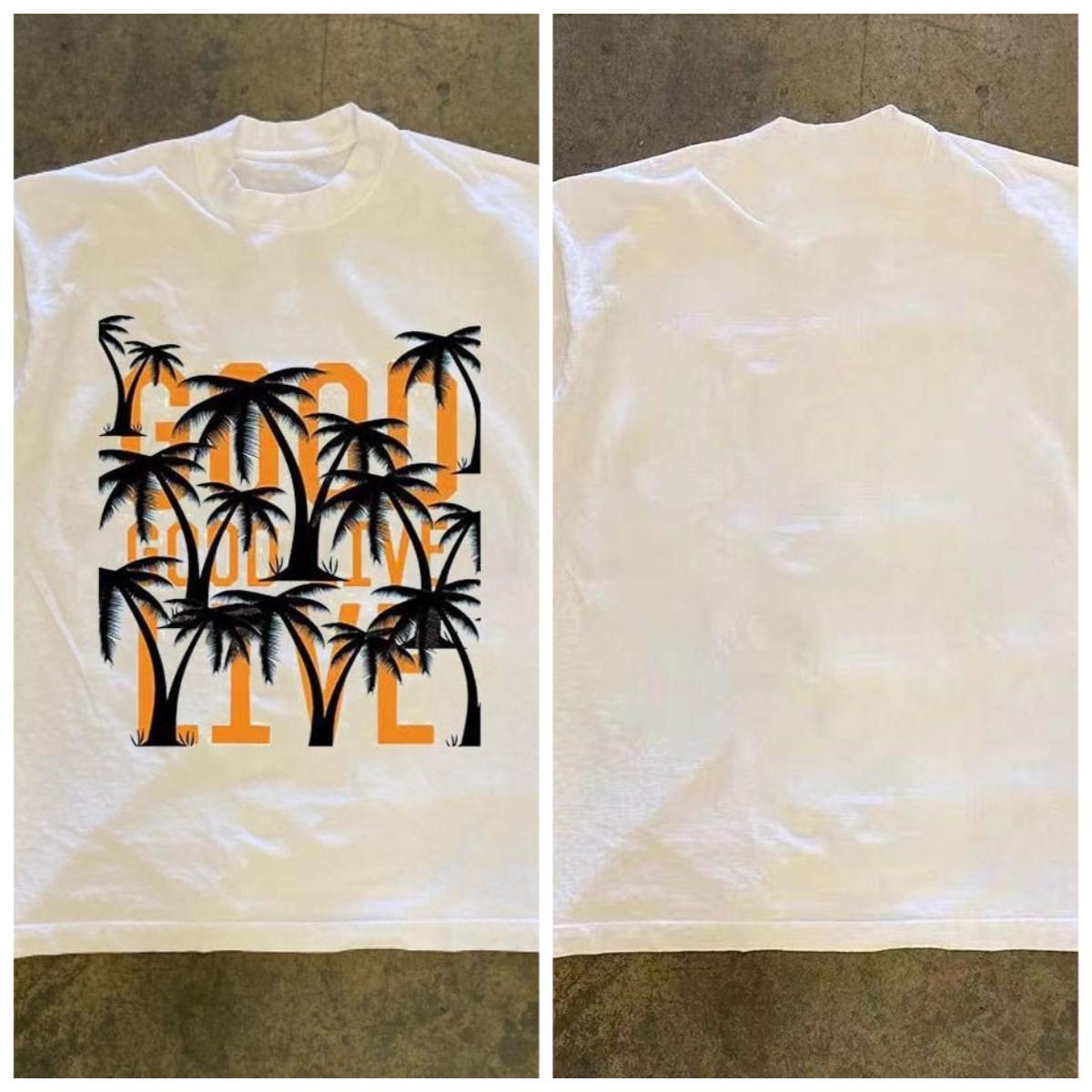 

New Design Pure Cotton ShortSleeved Summer Casual Style Unisex and Versatile for Both Unisex and Women S