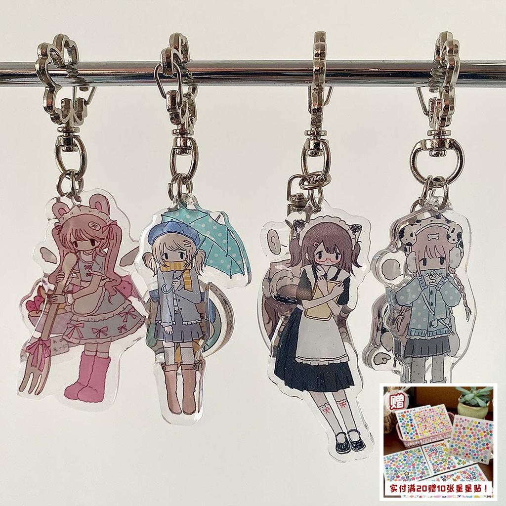 Chaveiro de Celular DIY Y2K Kawaii Doces Menina Charms Pingente Para iP 15 14 Mochila Ins Coreia Fofo Presente Capas de Fones de Ouvido Airpods Novo