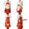 Fabric Apron Bakery Apron Dining Banquet Housewife Chef Christmas Decorations