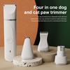 Dog Grooming Kit 4 in 1 Dog Grooming Clippers Paw Trimmer Pet Hair Trimmer for Paw Nail Face Ears Legs Body