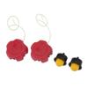 2 Set Lawn Mower Fuel Cap Primer Bulb Replacement Part Kit for Fuxtec FX RM 1630 1855 1860 2055