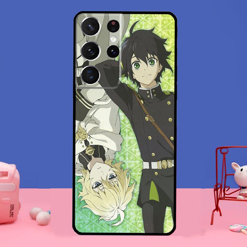 Anime Owari no Seraph Of The End Hülle für Samsung Galaxy S21 S22 Ultra S20 FE S8 S9 S10 Note 10 Plus Note 20 Ultra Coque