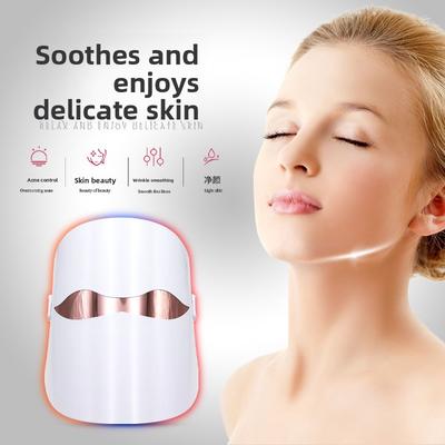 Photon Skin Rejuvenation Instrument Technology Spectrometer Led Beauty Instrument Household Mask Machine Color Light Mask Color Manufacturer