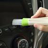 Dual Head Car Air Vent Cleaner Brush Soft Bristle Non Scratch Multi Surface Cleaning Tool for Home and Car Use Portable Design