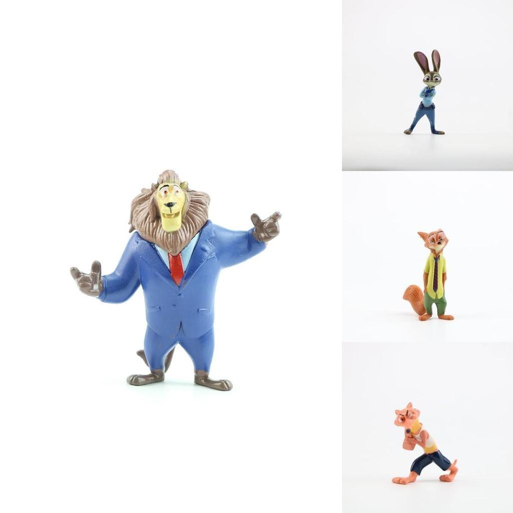 Figurine Mini Păpuși Zootopia Vibrante 12 buc Prezentând Judy Hopps Și Nick Wilde Pentru Copii