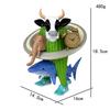 Tung Tung Tung Sahur figure, macho rain Sahur doll set, educational toy, Halloween Christmas gift for kids and elementary school students, Italian