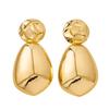 New Arrival: European & American Style Metal Geometric Earrings with Exaggerated, Fashionable Design for Women
