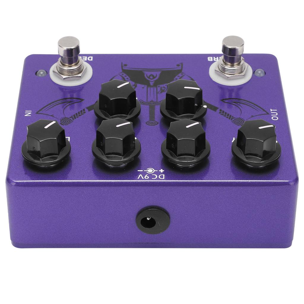 Guitar Effect Pedal Reverb Digital Delay 2 In 1 True Bypass Single Instrument Accessory CP?80