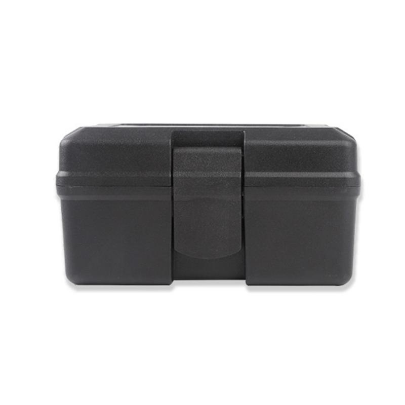 ABMH-Small Waterproof Instrument Box Waterproof Tool Box Dot Tool Instrument For Storing Small Valuables For Storing Watches чёрный