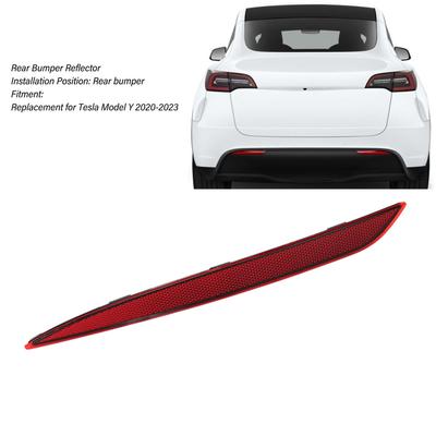Reflector pentru bara de protecție spate, lentilă roșie, reflector pentru mașină de schimb pentru Tesla Model Y 2020 până la 2024 stânga dreapta 1495818 00 C
