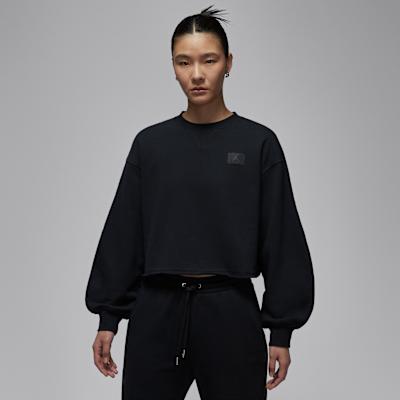 Jordan Flight Fleece Women s Mod-Crop Crew-Neck Sweatshirt L