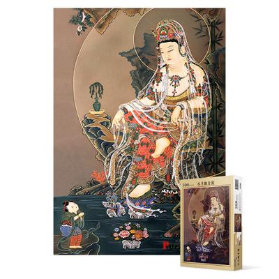 500-teiliges Puzzle – Suwolgwaneumdo, beliebtes koreanisches Puzzle