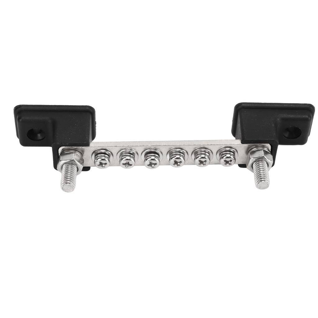 Terminal Bus Bar Power Distribution Terminal Block Wire Screw Electrical Grounding Bars Block for Cars Boats Yachts