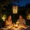 Außenlaternen für Veranda Wasserdichte Blumenlampen Dekorationen Solare Wegbeleuchtung Außen für Hof Draußen Weg Landschaft