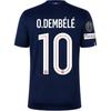 Nike Paris Saint-Germain 2025-2026 Season Home Fan Short Sleeve Football Shirt Men Tops Navy-Blue HJ4593-411
