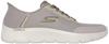 Skechers GO WALK Flex Netro Shoes In Nature Brown Grey
