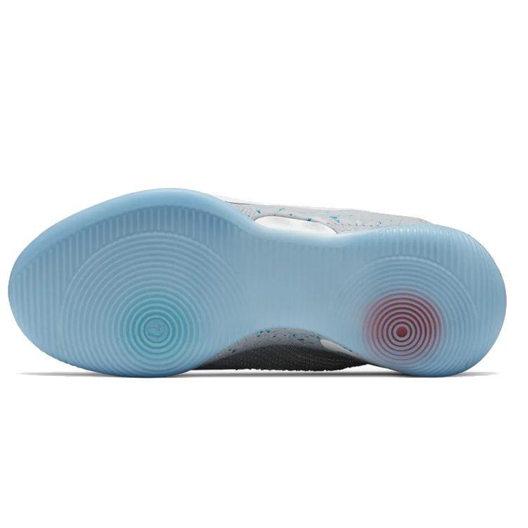 Nike Adapt BB Mag Wolf Grey Returns To Future Slip Resistant Lightweight Non slip Lightweight Low top Basketball Shoes CJ5774-090