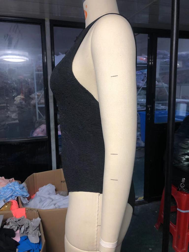 Eine Schulter Frauen Ein Stück Badeanzug Schwarz Weibliche Bademode Retro Schwimmen Anzug Bandage Badeanzug Bademode