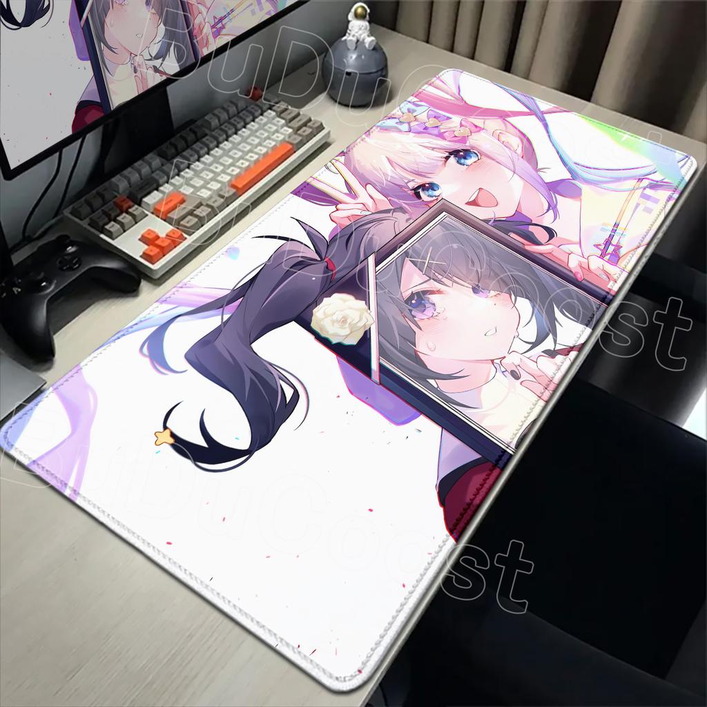 2026 New Wallpaper Needy Streamer Overload Mousepad Kawaii Angel Needy Girl Overdose Mouse Pad Gaming XXL Keyboard Desktop Mat