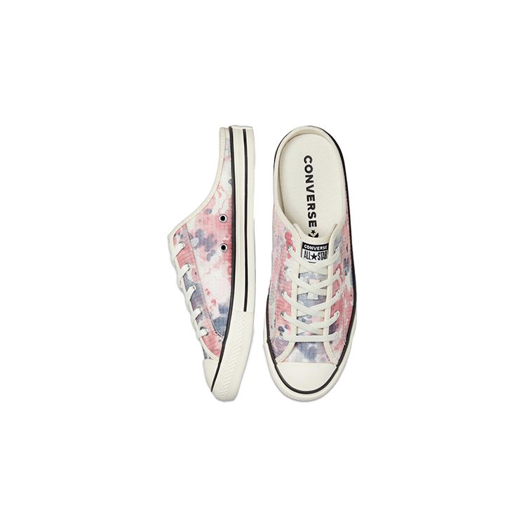 Converse Chuck Taylor All Star Dainty Mule Washed Florals - Terracotta Pink Women Sneakers Egret Black 571185C