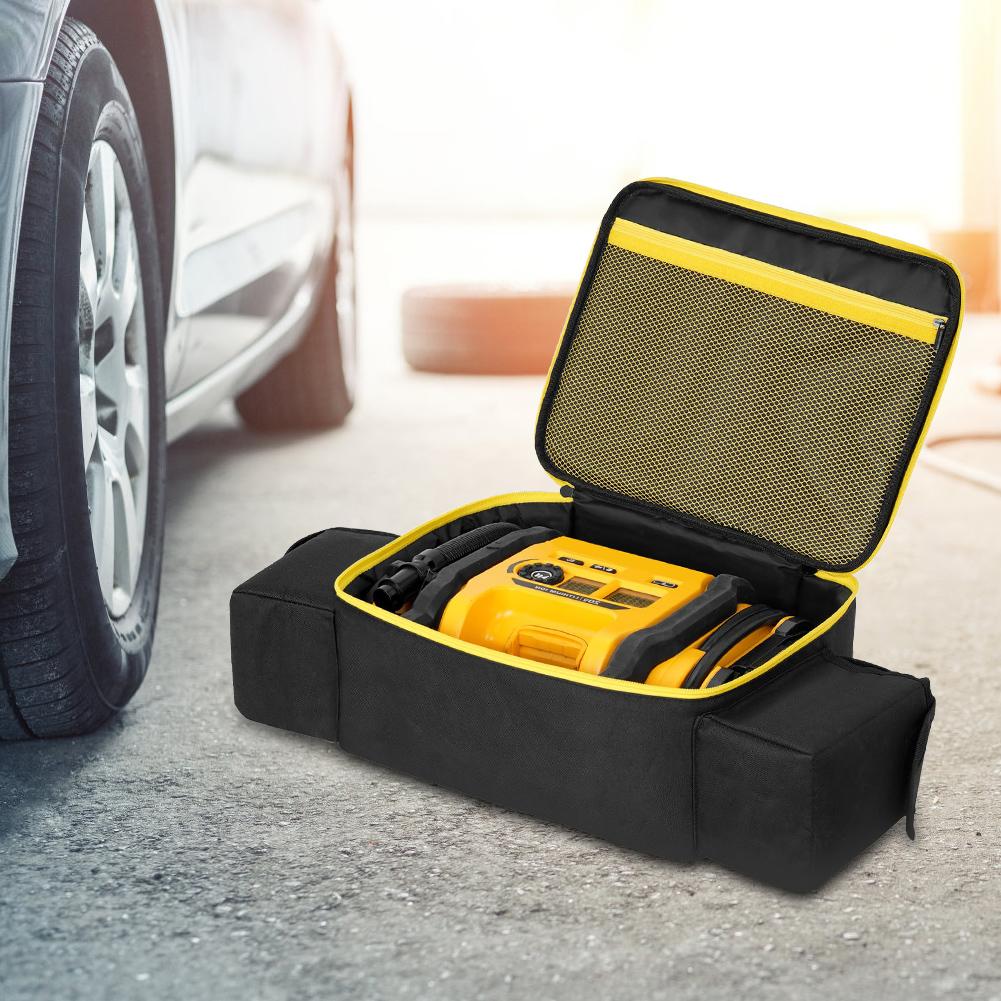 Portable Air Compressor Bag Anti-scratch Inflator Case Cordless Tools Storage Holder Organizer for DEWALT 20V Max Tire Inflator