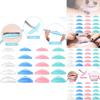 High-quality Silicone Eyelash Curling Pads Set Of Five Pairs In Assorted Colors For Perfect Lash Curls