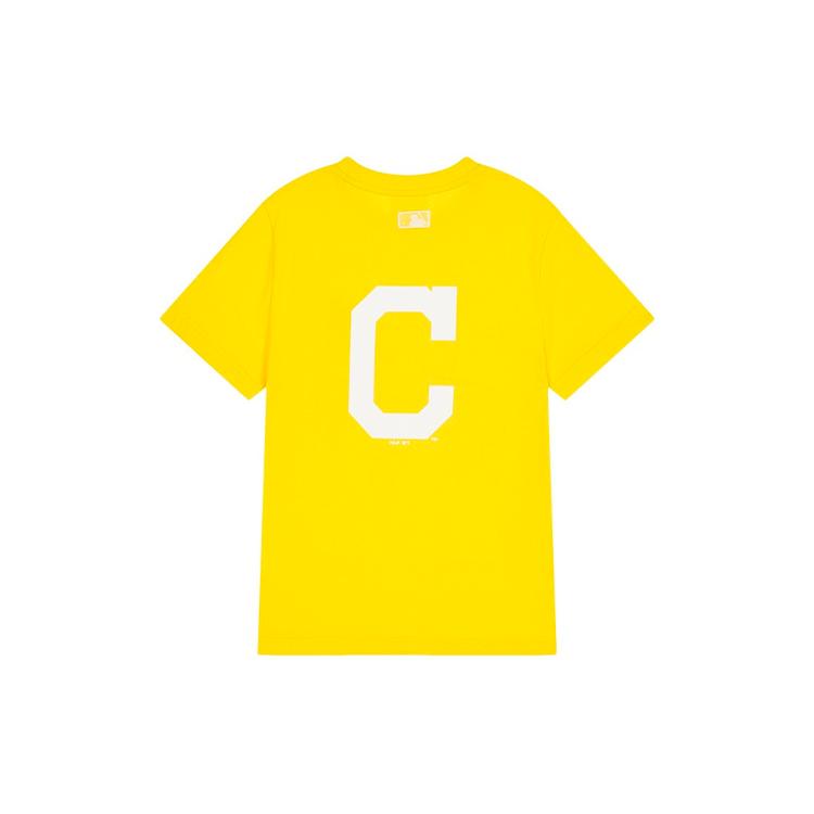 

New Disney X MLB X Disney T Shirts Unisex Yellow 31TSK2031-45Y XL