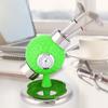 Golf Ball Shape Pen Holder Pencil Vase Desktop Set With Clock 3 Pens for Study Office(green)