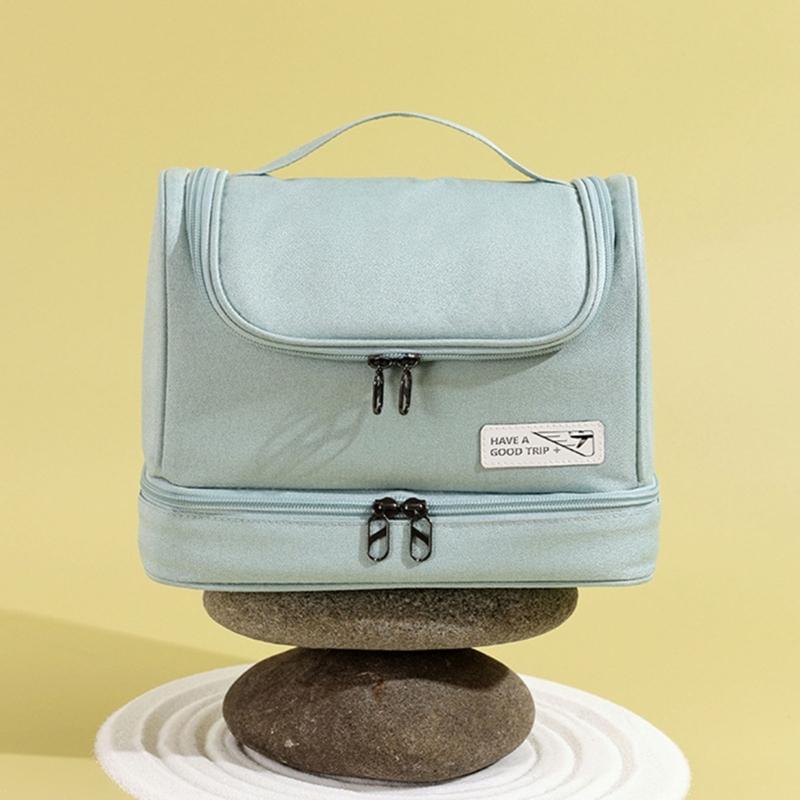 Women Men Travel Wash Necessaries Cosmetic Bag Large Capacity Professional Dry And Wet Separation Case Toiletry Handbag