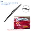 3PCS für Chevrolet Cruze Hatchback J300 2008-2014 24" 18" 14" vorne hinten Wischerblätter Windschutzscheibe Windschutzscheibe Fensterschneider Zubehör 2012 2013 2014