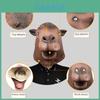 Funny Camel Head Mask For Halloween Costume Parties Unique Latex Masquerade Accessory