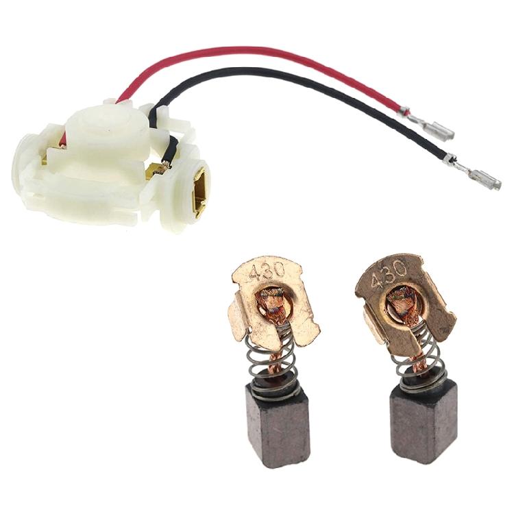 Professional Carbon Brush Holder Carbon Parts Caps Accessories Card Assembly