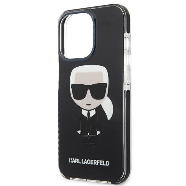 Karl Lagerfeld KLHCP13LTPEIKK iPhone 13Pro / 13 6.1" Hardcase Black/black Iconik Karl