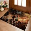 Shooting Game D-Doom Floor Mat Cozy Flannel Soft Thick Non-Slip Mat For Living Room Bedroom Kitchen Decor Rugs