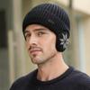 New Unisex Winter Hat Fleece Lined Warm Cap Stylish Soft Beanie Hat For Men Women Outdoor Earflap Knitted Hat