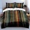Vertical multicolored striped pattern. Bedding sets Duvet cover sets Duvet covers Pillowcases(1 * Duvet Cover 2 * Pillowcases, without duvet insert)
