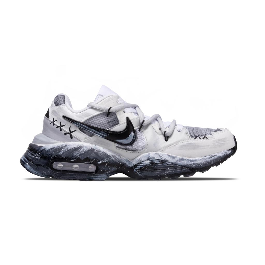 Nike Air Max Fusion Cushioning Low Top Running Shoes Men's Light Gray CJ1670-102(Team1068-)
