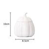 Halloween Pumpkin Candle Holders Desk Decoration Ceramic Pumpkin Candlestick Wax Melt Burner Creative Home Aroma Container