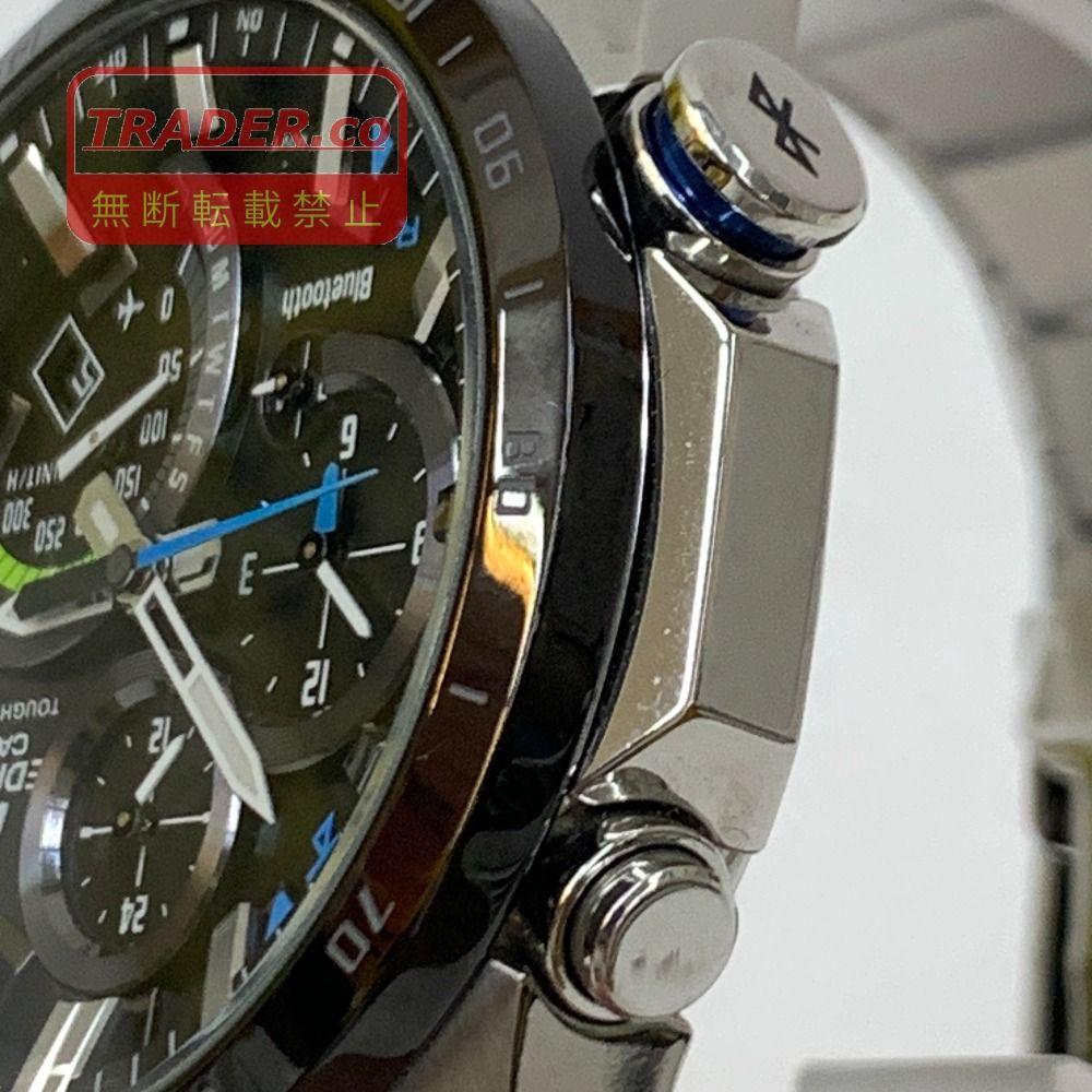Б/У 04w7690[Б/У] CASIO EDIFICE EQB-501XDB-1AJ Аналоговые Солар EQB-501 Мужские Часы Casio Edifice [Магазин Хатиодзи]