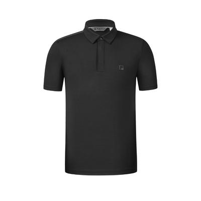Golf Series Simple Comfortable Cool Touch Polo Shirt Men Tops Deep-Black A11M625138FBK