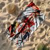 Arsenal Football Player Beach Towel Soft Durable Quick-Dry Comfortable Lightweight Portable for Swimming,Beach,Camping, Travel, Beach Accessories,Gym
